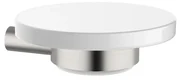 Porta sapone SI 90602 nickel spazzolato 12 cm x 4.2 cm in ceramica