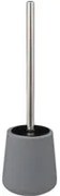 Portascopino WC Colors Rubber grigio