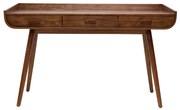 Scrivania vintage in legno noce HALLEN