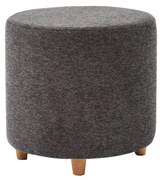 Pouf KIMA Ø 40 cm antracite