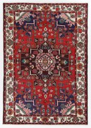 Hamedan Tappeto 210x140 (Iran) Annodato A Mano