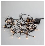 Eglo 41143- LED Catena natalizia da esterno AKKU 64xLED/1 funzione 2,7m IP44 bianco caldo