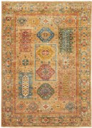 Samarkand Tappeto 200x150 Giallo (Pakistan) Annodato A Mano