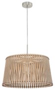 Lampadario Industrial Sendero 1 Luce Acciaio Grigio Opaco Diffusore Acero