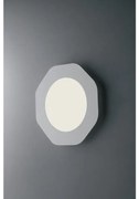 Plafoniera LED neoclassico Elly, bianco36 cm, luce naturale, 2100 lumen