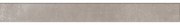 Piastrella battiscopa MATERIA in gres naturale grafite opaco L 60 x H 7 cm x Sp 9 mm confezione da 6 ml