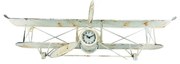 Orologio Aereo in ferro, multicolore L 84 x H 14 cm