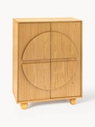 Credenza alta in legno Geo