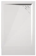 Piatto Doccia 70x80 Effetto Pietra Con Scarico a Destra Duplach "Mio" Bianco