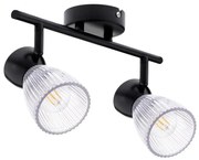 Faretto BEST 2xE14/40W/230V nero