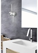 Applique LED moderno MALIKA grigio NOVECENTO