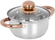 Casseruola 16 cm acciaio inox Meravigliosa con coperchio