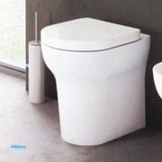 Ceramica Cielo "Jo" Wc Da Terra Filo Muro Senza Brida Bianco Lucido