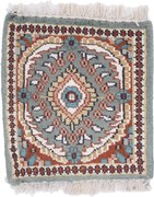 Agra Tappeto 30x30 (Indian) Annodato A Mano