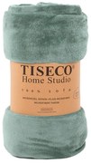 Coperta in micropush verde, 150 x 200 cm - Tiseco Home Studio