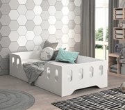 Letto per bambini LAKI 140 x 70 cm bianco