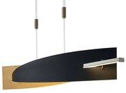Marija Lampada a Sospensione L100 Nero/Oro - Lucande