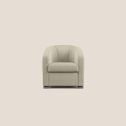 Cloe Poltroncina in tessuto smacchiabile con acqua QuickClean T08 panna