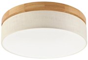 Brilagi - Plafoniera LED BELLADONNA LED/36W/230V Ø 40 cm crema/rovere
