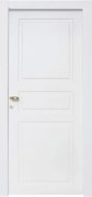Porta a bugna a battente reversibile bianco Laccato 90x210 cm
