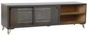 Mobile TV DKD Home Decor Metallo Marrone Legno di mango 160 x 40 x 50 cm