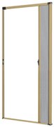 Zanzariera avvolgibile MEDAL Bazar Libera per portafinestra L 160 x H 250 cm bronzo destra riducibile