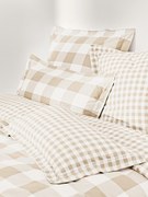 Copripiumino in cotone a quadri Nels