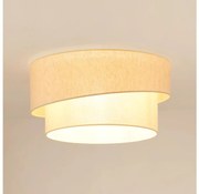 Brilagi - Plafoniera SHINE 1xE27/15W/230V diametro 50 cm color crema