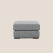 Sun pouf apribile contenitore in tessuto impermeabile morbido intreccio T06 grigio