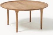 Tavolino rotondo in legno di mango Jeani