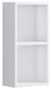 Pensile bagno Brera laccato opaco bianco P 17 x L 30 x H 60 cm