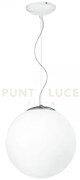Sospensione city bianca 1xe27 35x35x100cm i-lampd-s35 bco