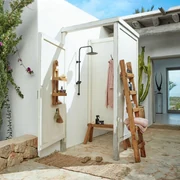 Cassetta Della Posta Loberon Stile Shabby Chic - Blu Antico, In Ferro, Design Vintage Per Esterno - Foto 6