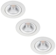 Philips - SET 3x LED Luce da incasso dimmerabile DIVE LED/5,5W/230V 2700K