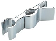 Supporto per soffione doccia in acciaio inox in argento lucido - Wenko