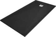 Mexen Stone+ piatto doccia rettangolare in composito 200 x 90 cm, nero - 44709020
