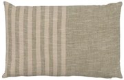 Cuscino Cotone Lino Grigio 60 x 40 cm