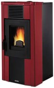 Stufa a Pellet Rita Evo - 11,4 Kw, Rendimento > 90%, Capacità Serbatoio 18 kg