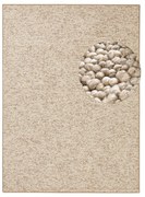 Tappeto beige scuro 160 x 240 cm Wolly - BT Carpet