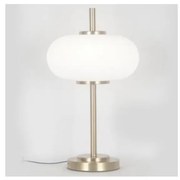 Lampada da tavolo 1xE14/3W/230V bianco/ottone