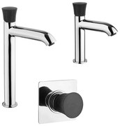 Kit miscelatori doccia incasso lavabo e bidet Jacuzzi Rubinetteria serie Illumina