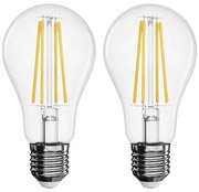 SET 2x Lampadina LED FILAMENT A60 E27/5,9W/230V 2700K