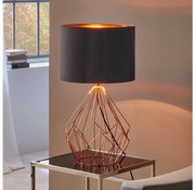 Eglo 95185 - Lampada da tavolo PEDREGAL 1xE27/60W/230V