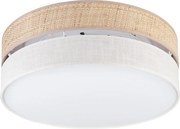 Plafoniera SIRJA BOHO 2xE27/15W/230V Ø 45 cm beige/crema