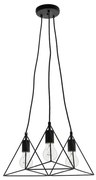 Lampada a sospensione TREKANT 3xE27/60W