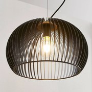 Lampada a sospensione Jusra Lindby, dimmerabile, Nero, Cucina, Metallo, Moderno, Lampada a sospensione