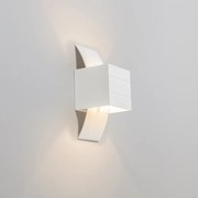 Set di 2 lampade da parete moderne bianche - Amy