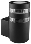 Prezent 31306 - Applique da esterno DAIMA 1xGU10/10W/230V IP44 nero