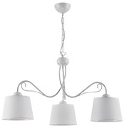 Jupiter 1345 - KM 3 B - Lampadario a sospensione con catena KAMELIA 3xE27/60W/230V