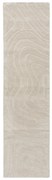 Passatoia in lana tessuta a mano color crema 60x230 cm Mesmerise Natural - Flair Rugs